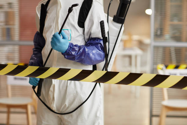 Professional Biohazard Cleanup technician working in Georgetown, OH